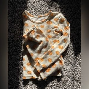 Halloween/Fall Pumpkin Pajamas 4T